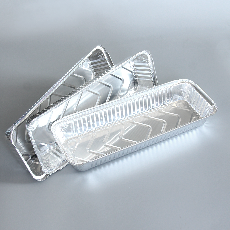 Hộp đựng nhôm hình thuôn dài 1400ml IK350